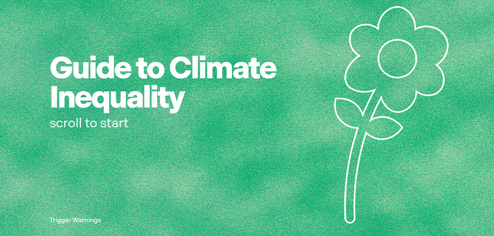 Guide to climate inequality site preview.