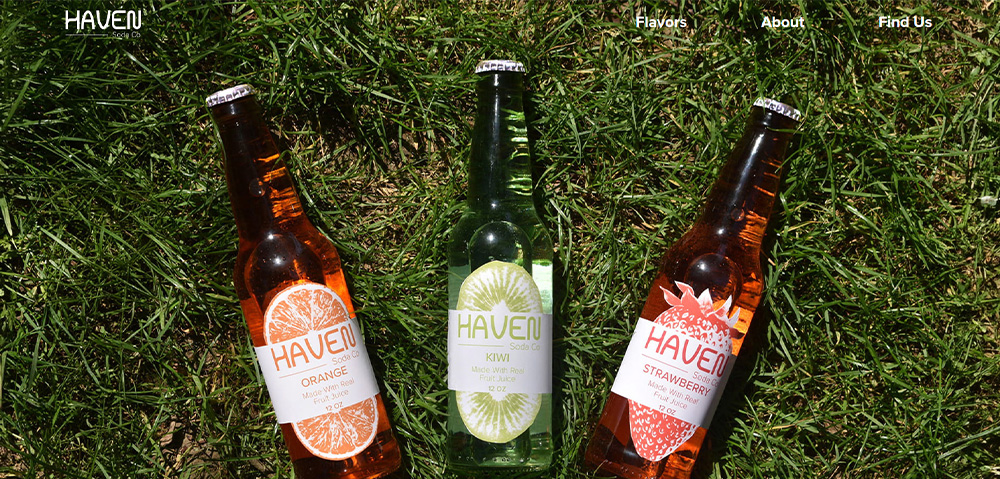 Haven site preview.